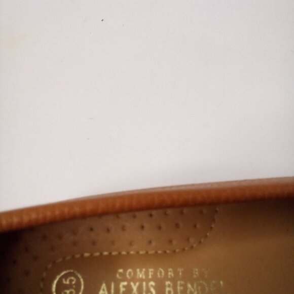 Comfort By Alexis Bendel Loafers Women 8.5 Faux Leather Brown - Picture 13 of 13